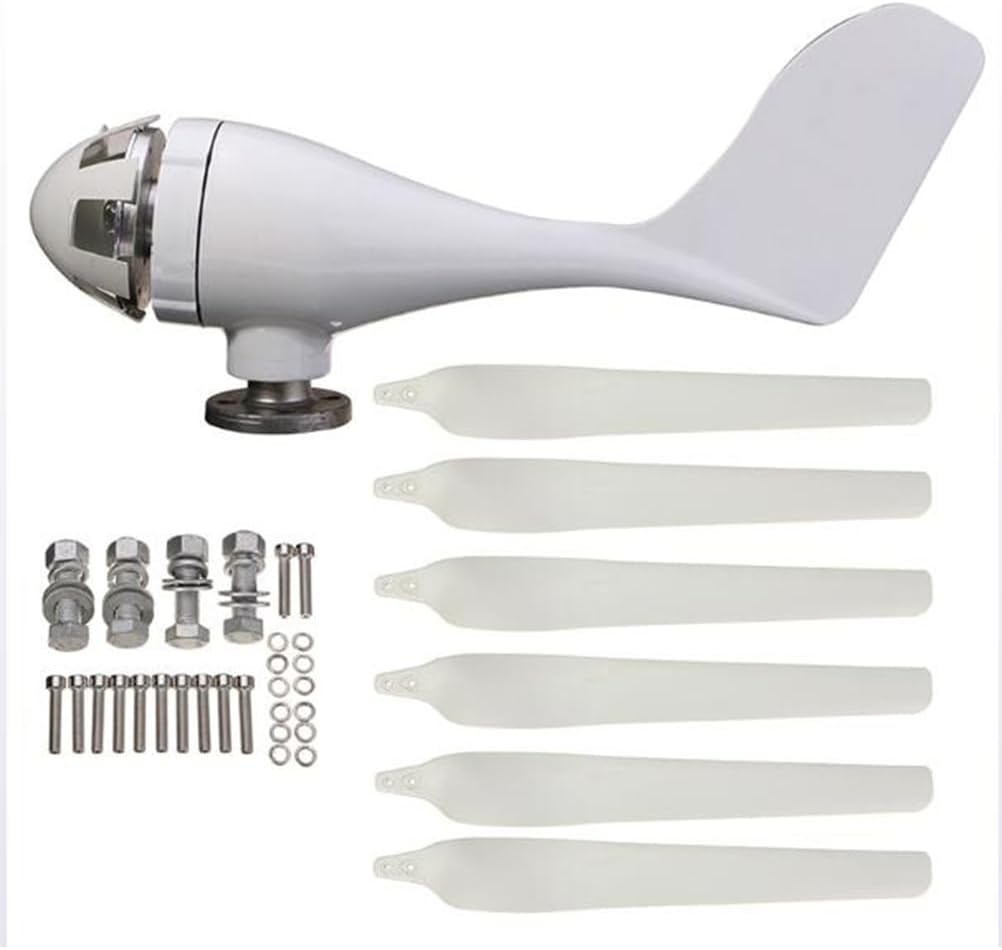 24V,HYZHANHONG 220V,4000W Small Home Wind Turbine Generator Windmill 12V 24V 48V Windmill with MPPT Controller for Street Street Lighting,Monitoring,Boat