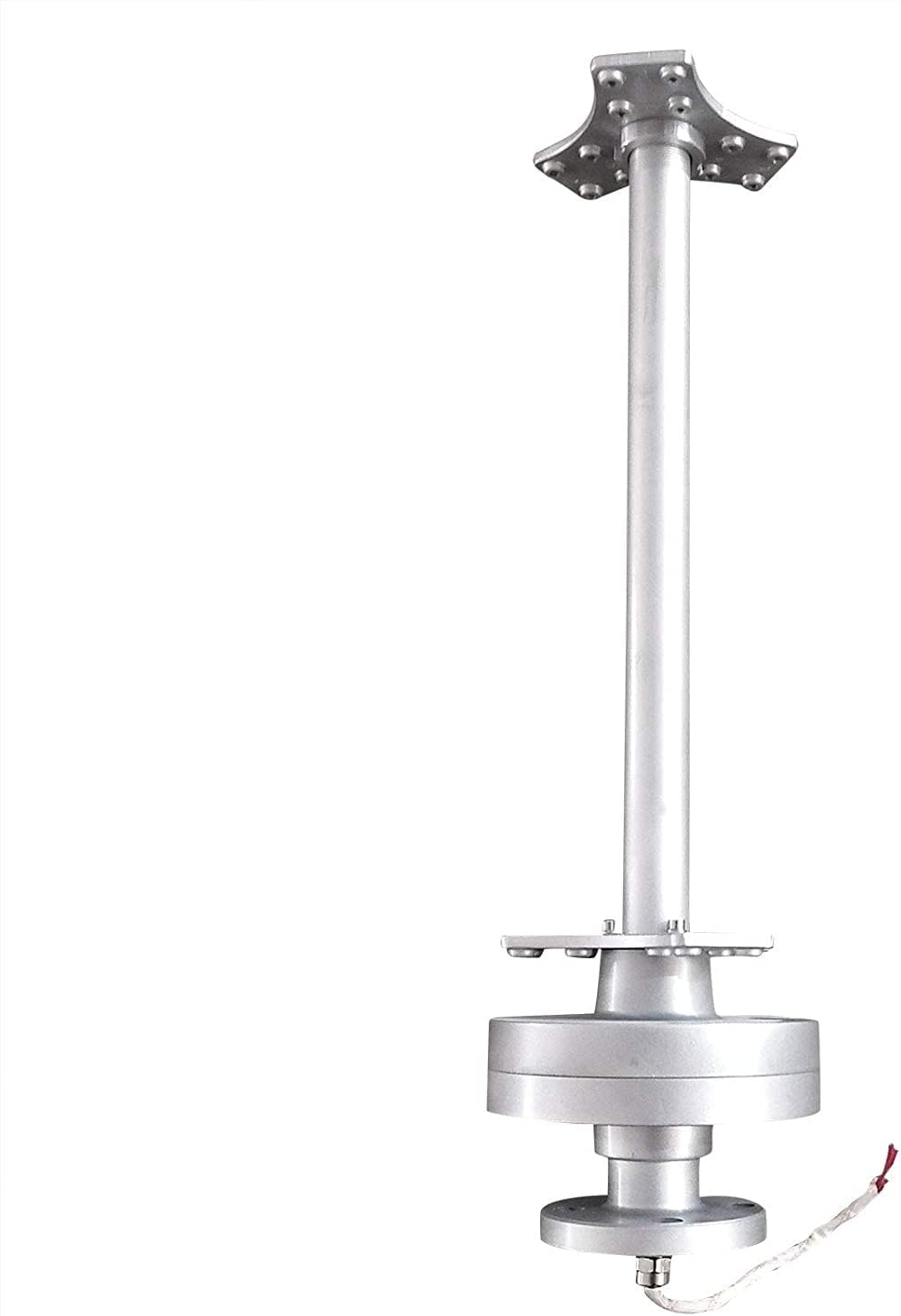 12000W Wind Power Turbine Generator Maglev Generator Vertical Wind Generator with 3 Blade and Controller (Red Blue White)