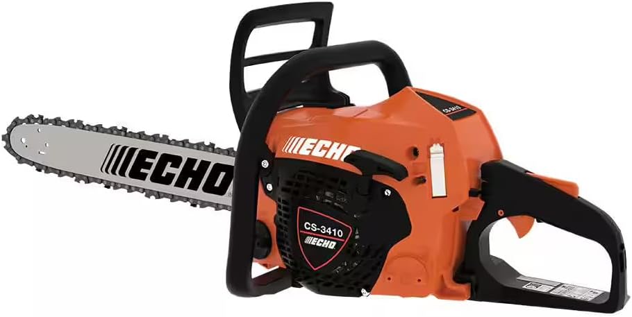 Echo CS-3410-16 16 in. 34.4 cc Gas 2-Stroke Rear Handle Chainsaw with Automatic Chain Oiler