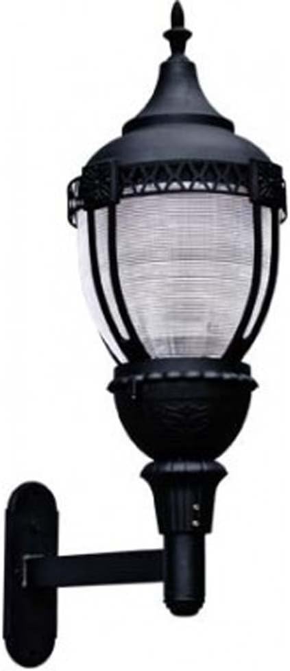 GM941-B Powder Coated Cast Aluminum Wall Light Fixture, Black