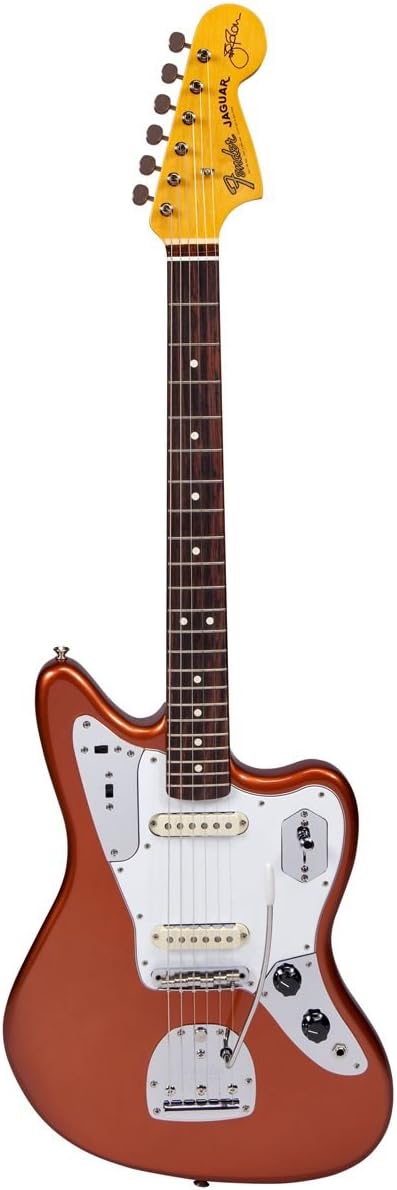 Fender 116400750 Johnny Marr Jaguar Metallic Kandy Orange