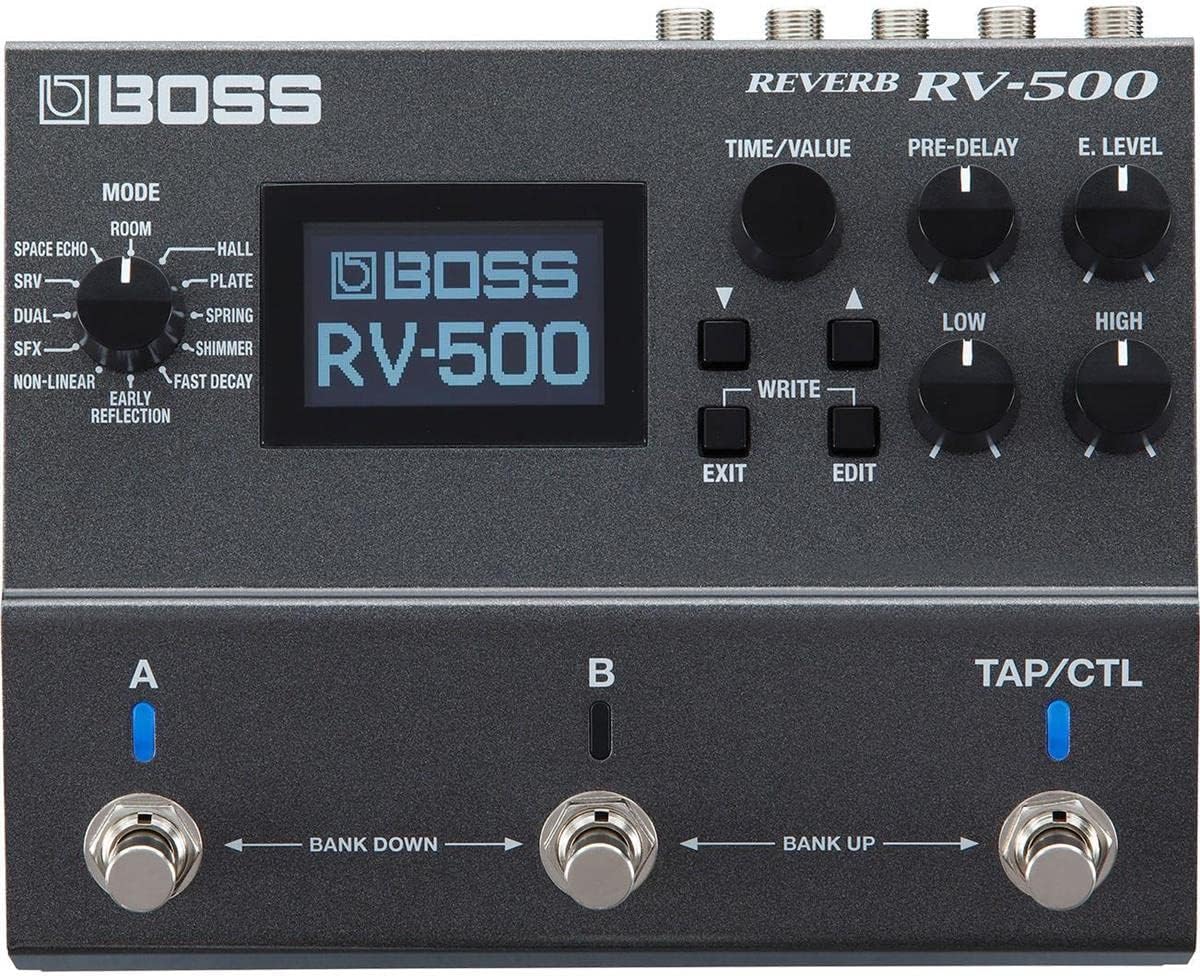 BOSS RV-500 Reverb Processor Guitar Pedal (RV-500)