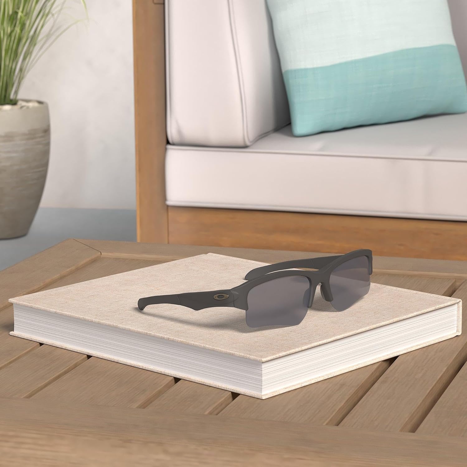 OAKLEY Quarter Jacket OO9200 Sunglasses For Juniors+ Bundle Accessory Leash Kit, Microfiber Pouch