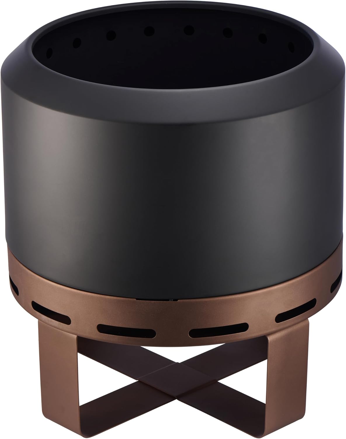 Outdoor Smokeless Fire Pit Stove 18'' for Camping Bonfire, Wood Burning Fire Place Firepit with Stand for Patio Backyard Outside