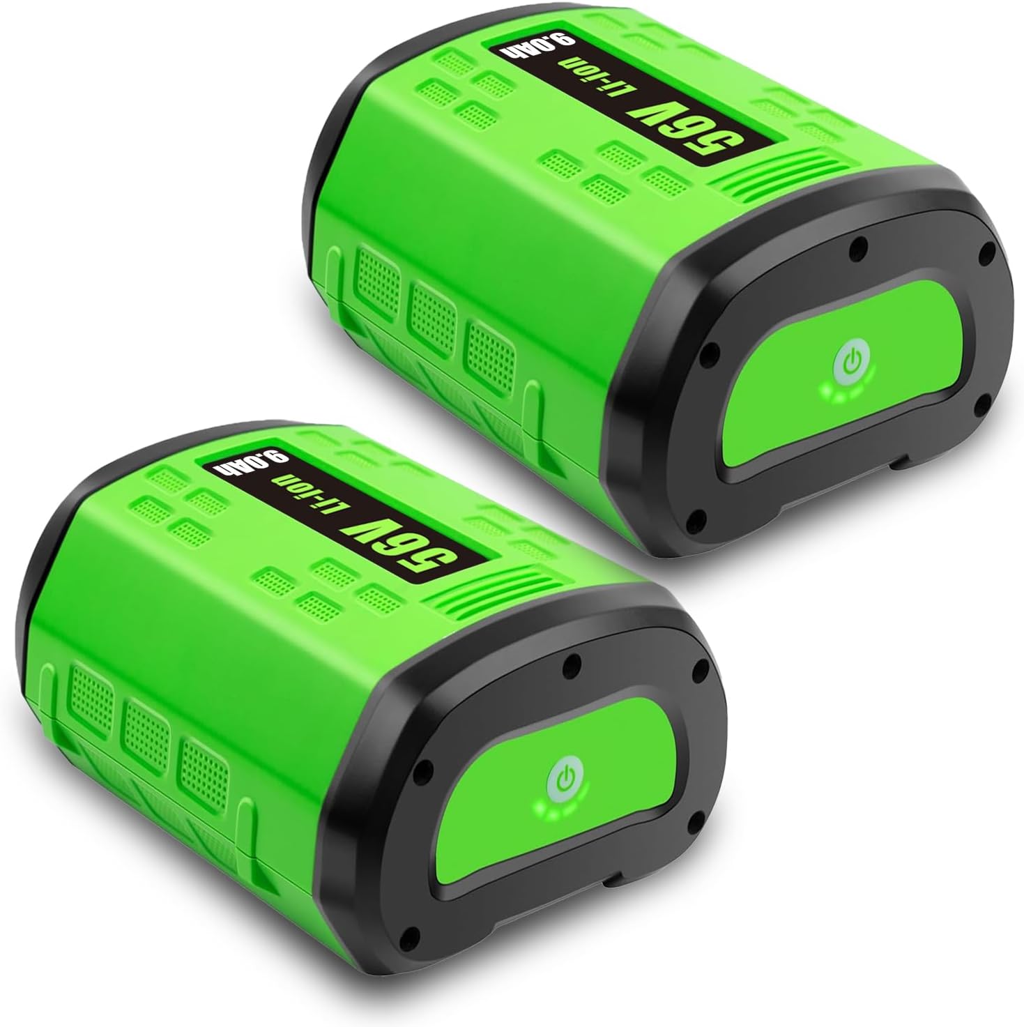 SKYON BA5600T-G 56V 9.0Ah Battery Replacement for EGO 56V 10Ah BA5600T 8.0Ah BA4480T 7.5Ah BA4200 BA4200T Battery Compatible with EGO Power+ 56-Volt Cordless Power Tools Lithium-Ion Battery 2 Pack