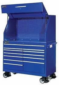 Williams 50884BL Heavy Industrial 54-Inch Canopy, Blue
