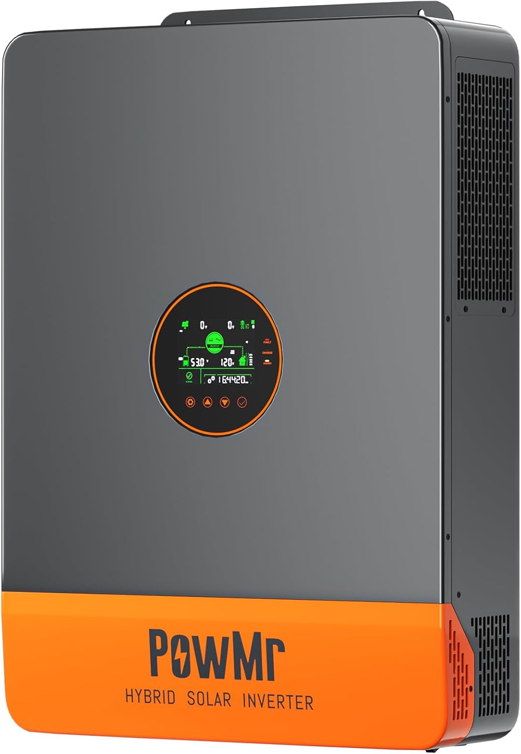 PowMr 10000W Split Phase 48V to 120/240V AC Solar Inverter, UL1741 10KW Inverter with 200Amp MPPT Charge Controller, for 48V Lead Acid, Lithium Battery, User-Define【 Support up to 6 Unit Parallel】
