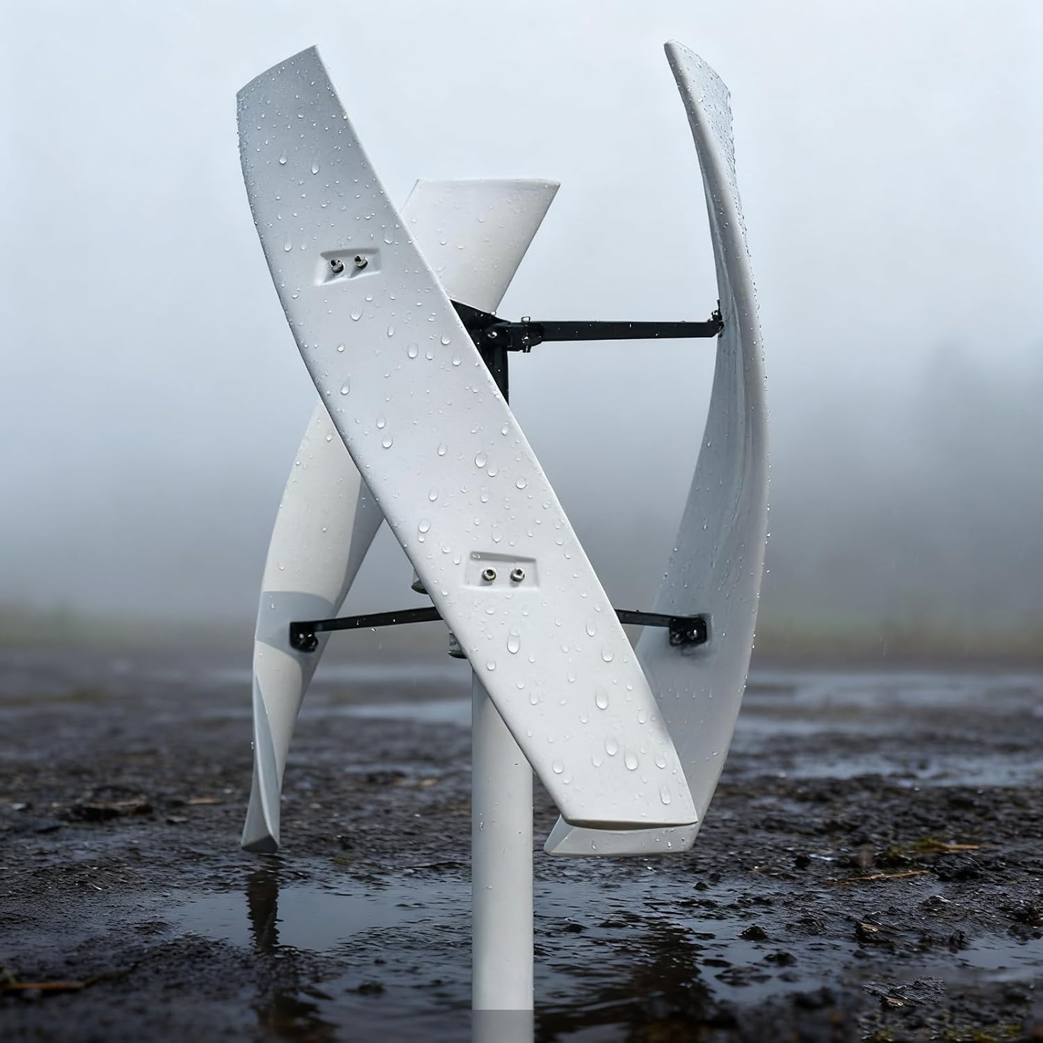 10000W Vertical Wind Turbine Generator Kit with 3Blade,Low Start-Up Wind Speed12v-220V Wind Power Generator Suit for Hybrid Solar Wind System(with Controller)