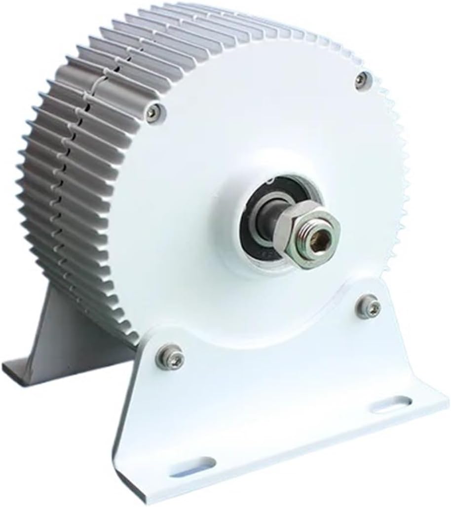 Wind Turbine Generator 1000W 1500W Wind Turbine Generator 12V 24V 48V Water Turbine Hydro tor Industrial Energy(with Base,24V_1500W)