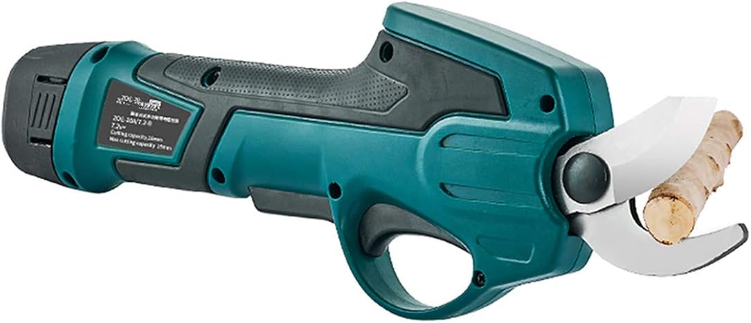 Electric Garden Tree Cutter Pruning Scissors Heavy Duty 0-25mm Gardening Shears 7.2V Lithium Battery Fruit Trees Pruner Tools