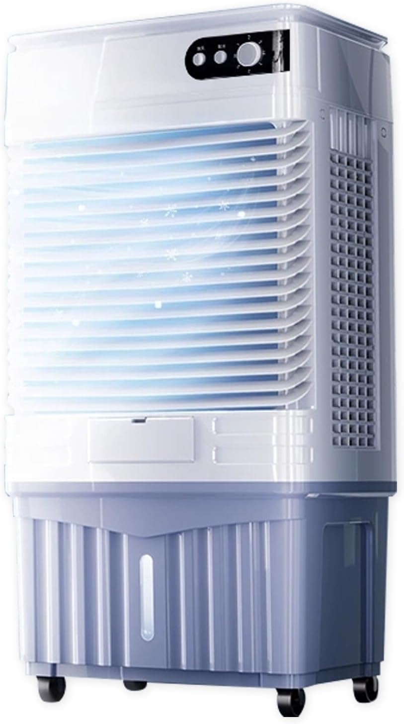 Portable Air Conditioners, Room Cooling 4-in-1, 120° Air Supply, Large Capacity Water Tank, Whole House Cooling, Quiet Operation, for Home, Office(80x42x35cm/31x17x14in)