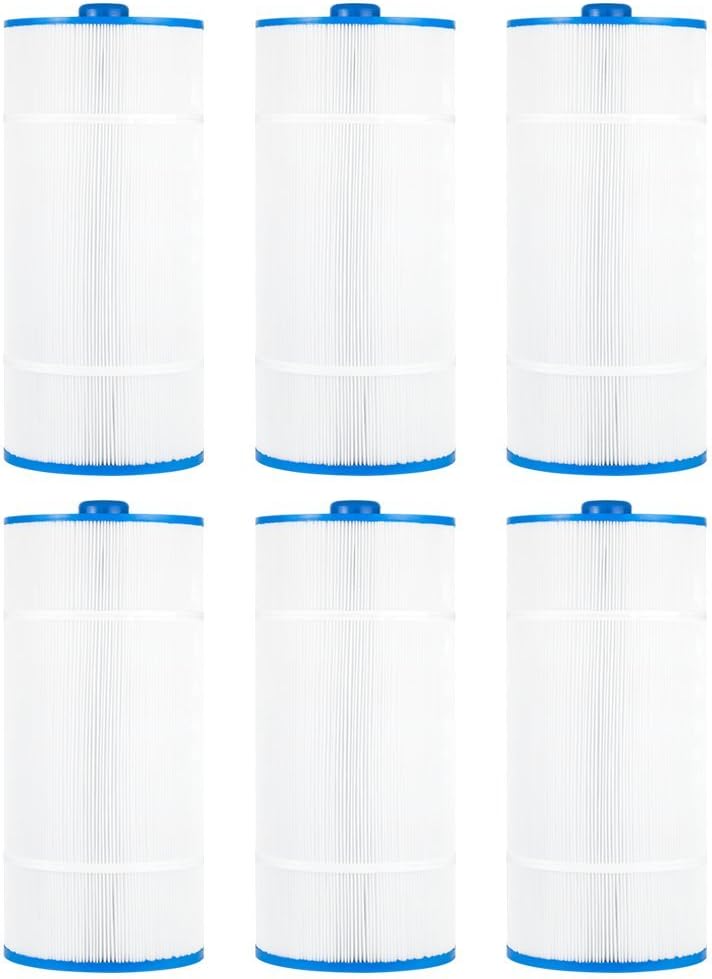 Clear Choice Pool Spa Filter 8.44 Dia x 19.00 in Cartridge Replacement for Sundance MicroClean II Baleen AK-70013, [6-Pack]