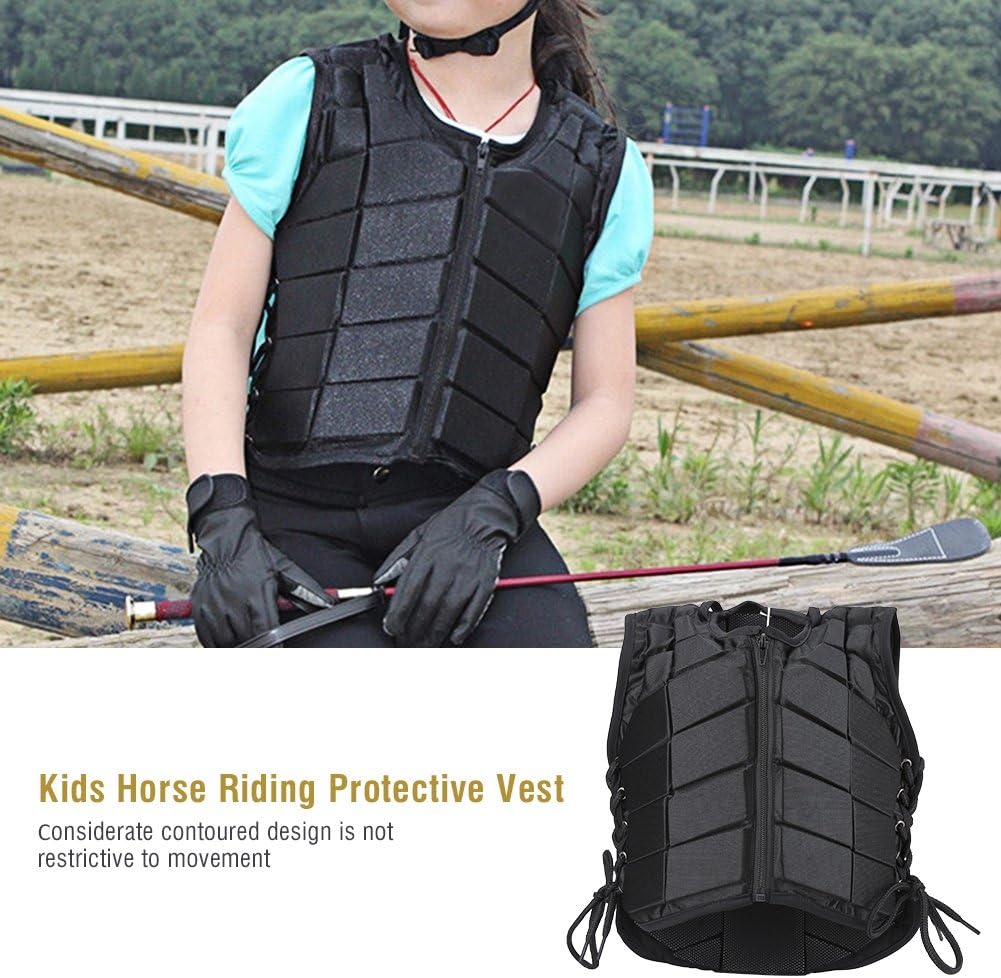 VBESTLIFE Horse Riding Vest,Protective Horse Riding Training Comfortable Vest for Boys Girls Children Kids Outdoor Accessory(CM)