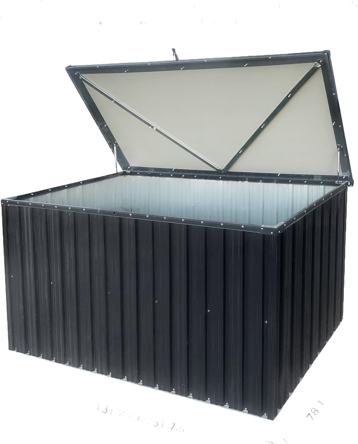 161-Gallon Outdoor Deck Box - Spacious Storage, Durable & Versatile Design, Ideal for Garden, Patio and Terrace Organization