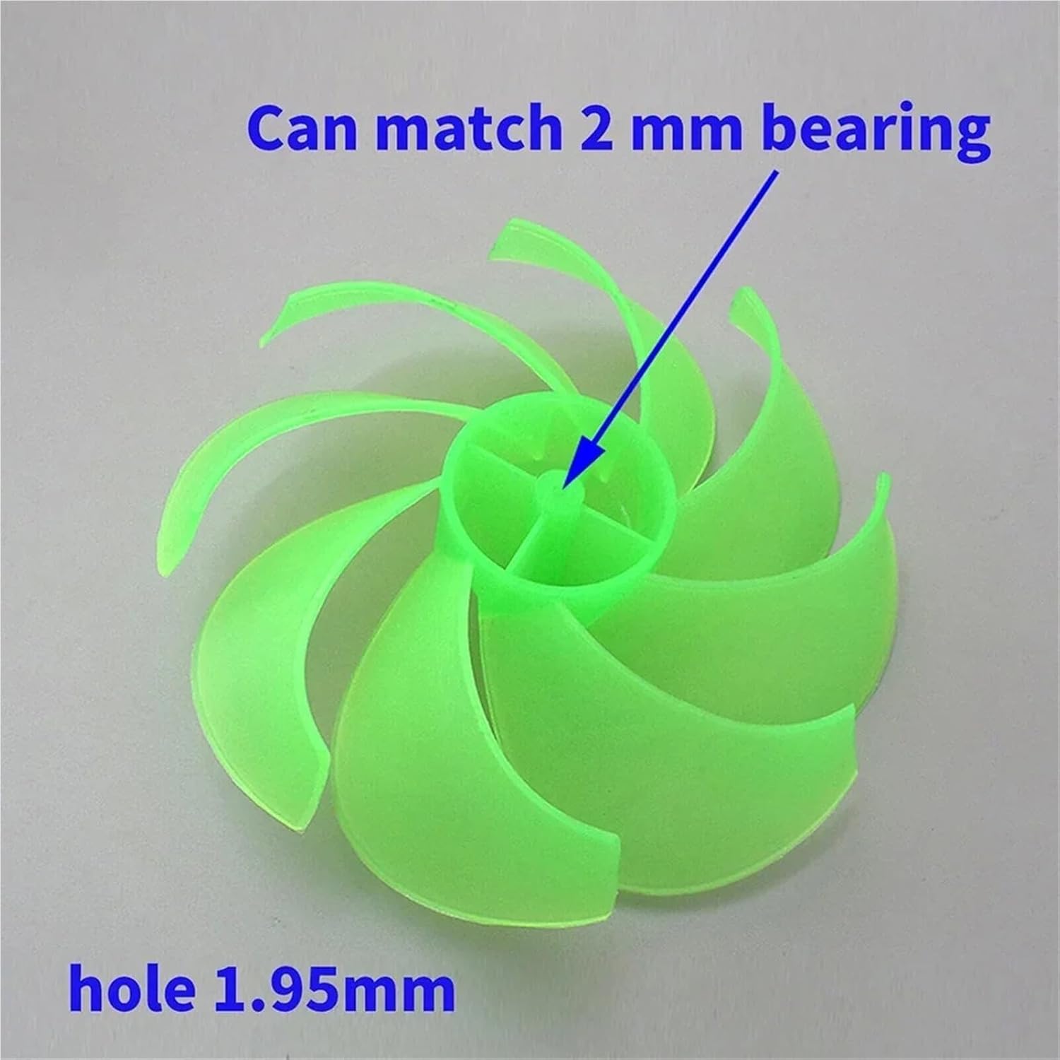 Wind Generator, 10Pcs Mini Wind Motor Blade with Bulb DIY Kit Power Alternative Energy Generator Electrical Equipment,for Home, Farm, RVs, Boats