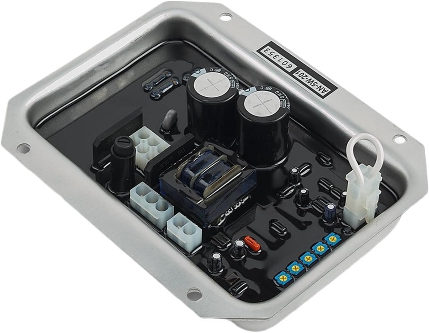 1pcs AN-5W-201 AVR Diesel Generator Automatic Voltage Regulator Stabilizer For Generator Parts