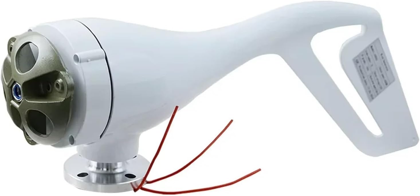 400W Wind Turbine Generator AC 12V/24V 3/5 Blades Windmill Wind Turbine for Home Use Windmill Generator with Charge Controller Industrial Energy(5 Blades,24V)