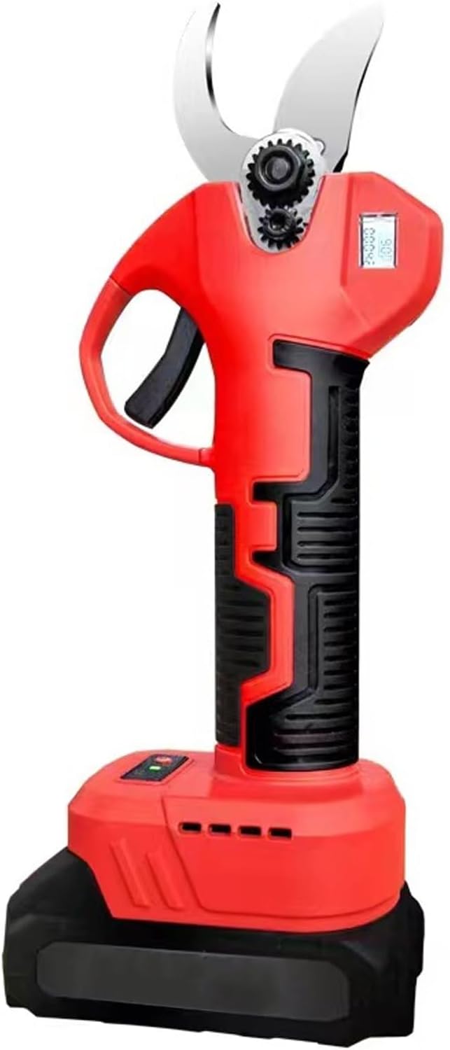 Electric Pruners,Professional Pruners With Lcd Display,Electric Pruners By Rechargeable, Suitable For Orchard Branch Pruners(Size:B)