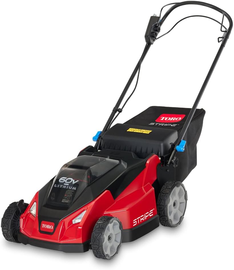 Toro 60V MAX* 21 in. Stripe® Self-Propel Lawn Mower - Battery/Charger Not Included