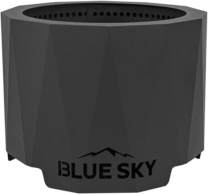 Blue Sky Outdoor Living Fire Pit - 38.50 x 16.00 Peak and Rectangle Peak Combo with Strong and Sturdy Design and Smokeless Burn