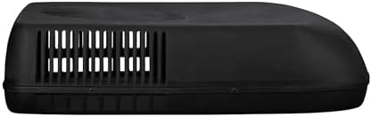 Coleman-Mach 45203-0794 Mach 10 Quiet Series Low-Profile Air Conditioner, Ducted with Wood Skid - 13,500 BTU, Textured Black