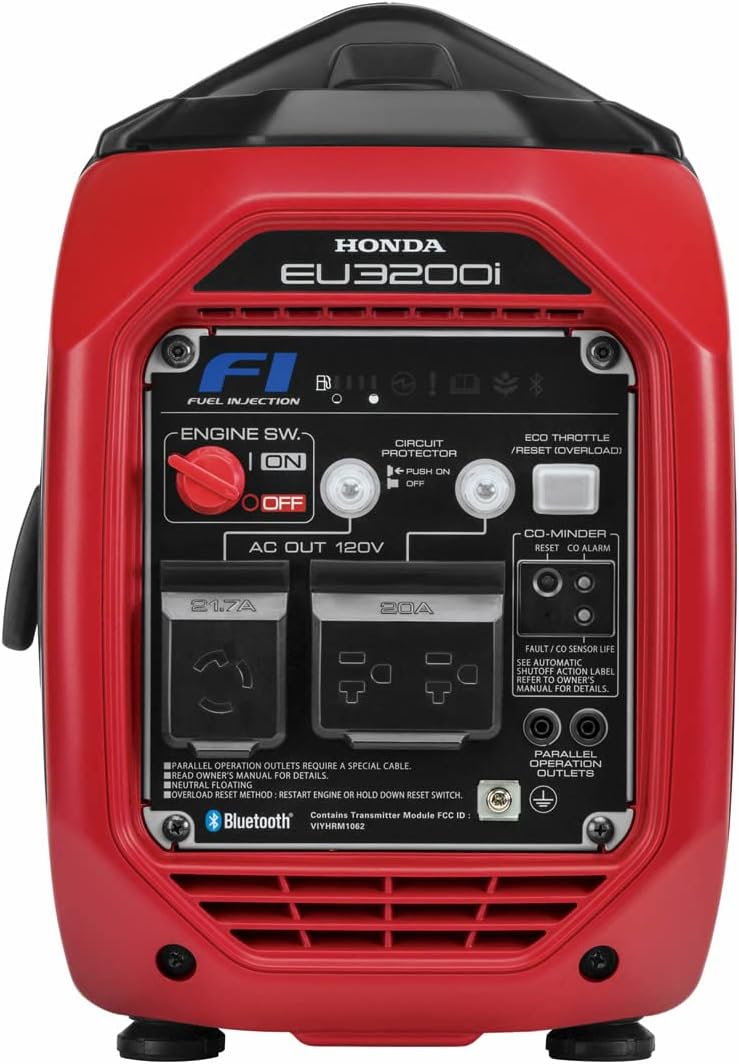 Honda 665740 EU3200i 3200 Watt Bluetooth Portable Inverter Generator 49-State