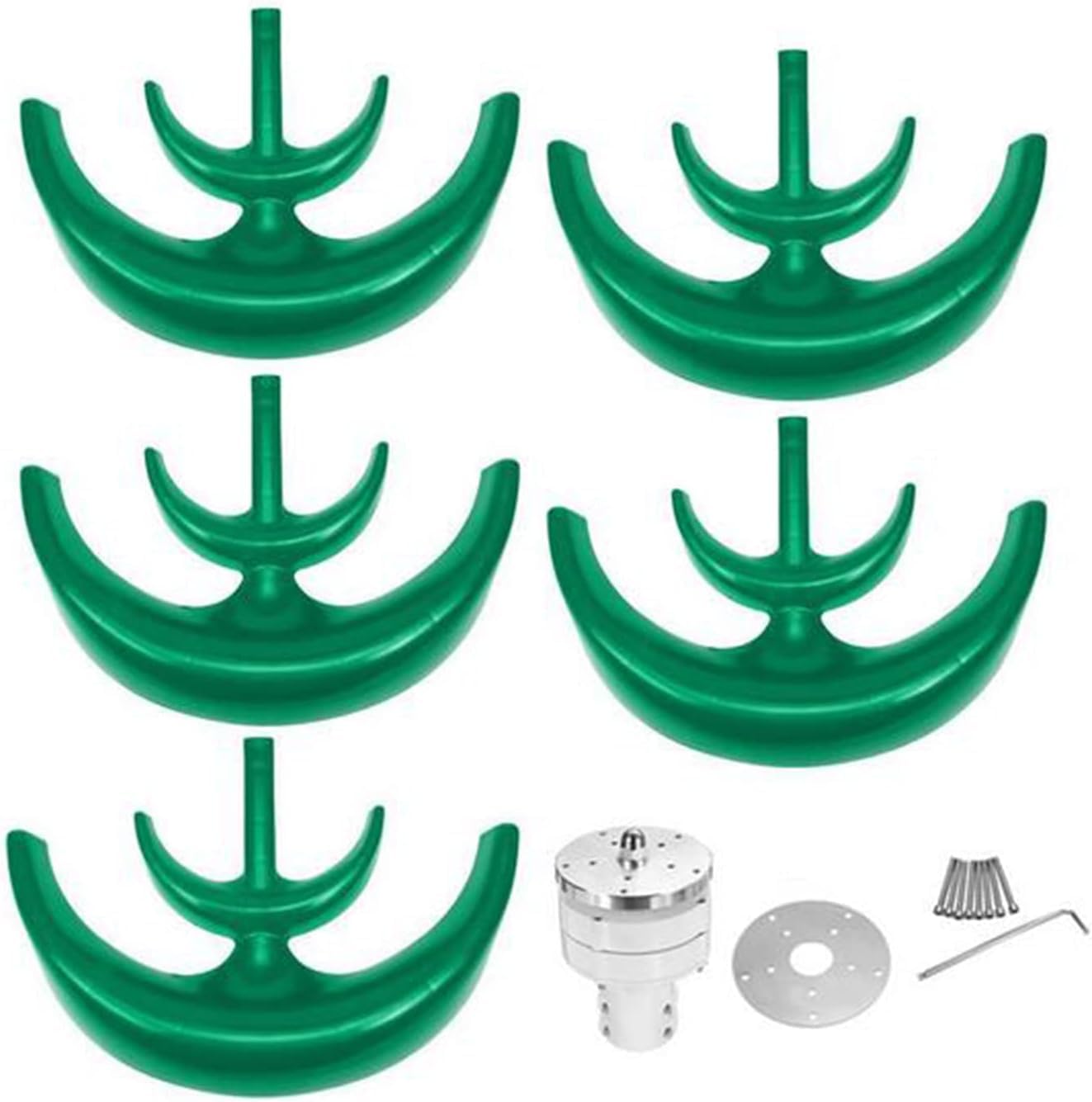 CHRISK 8000W Vertical Maglev Wind Turbine Generator, with Controller MPPT for Home, Windmill Generator