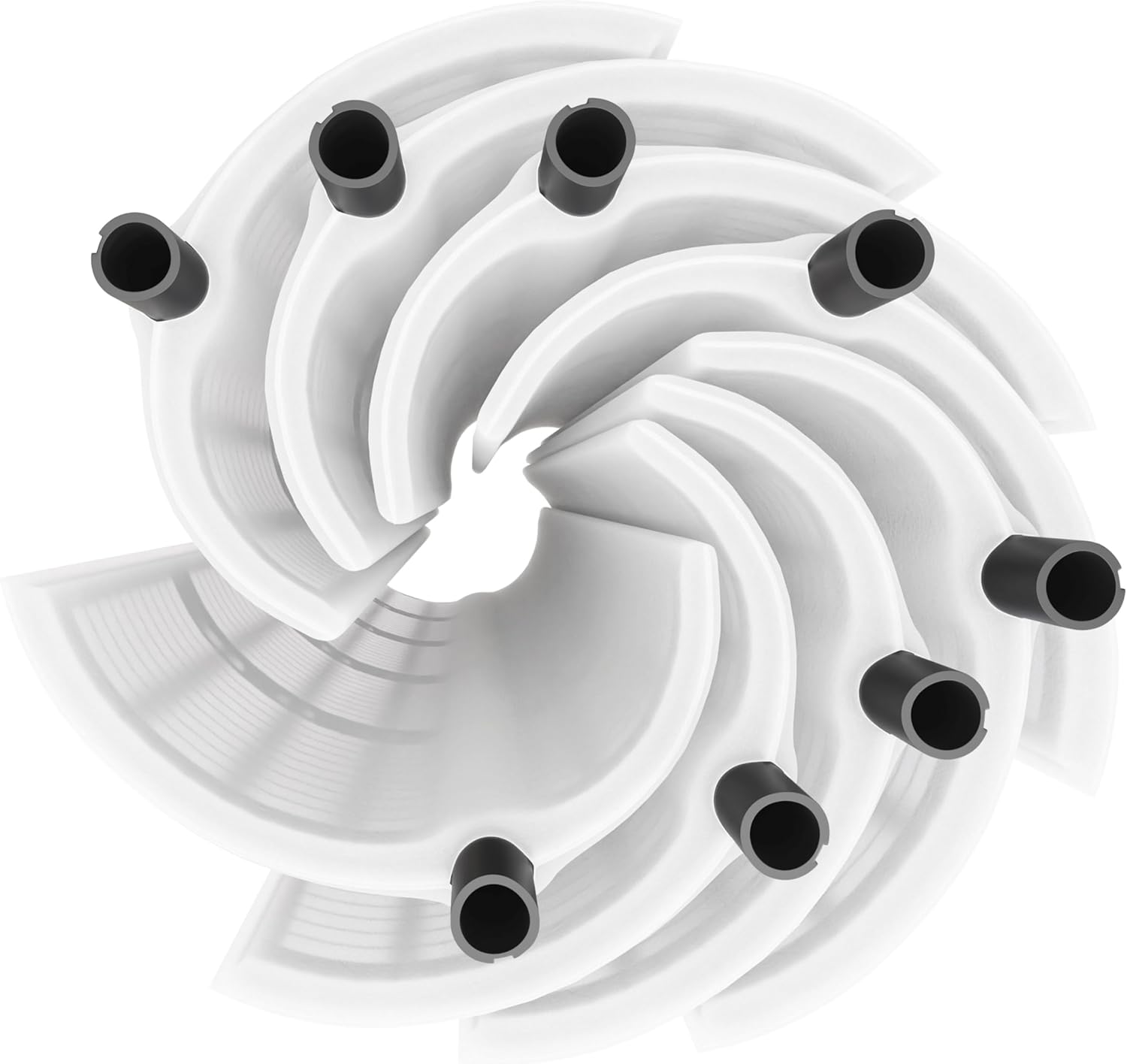 Cryspool 1260 DE Pool Filter Compatible with PUREX SMBW 2060/4060, FG-1260, 07-4925, FC-9250, 8 Large Grids, 60 sq.ft, 1 Set