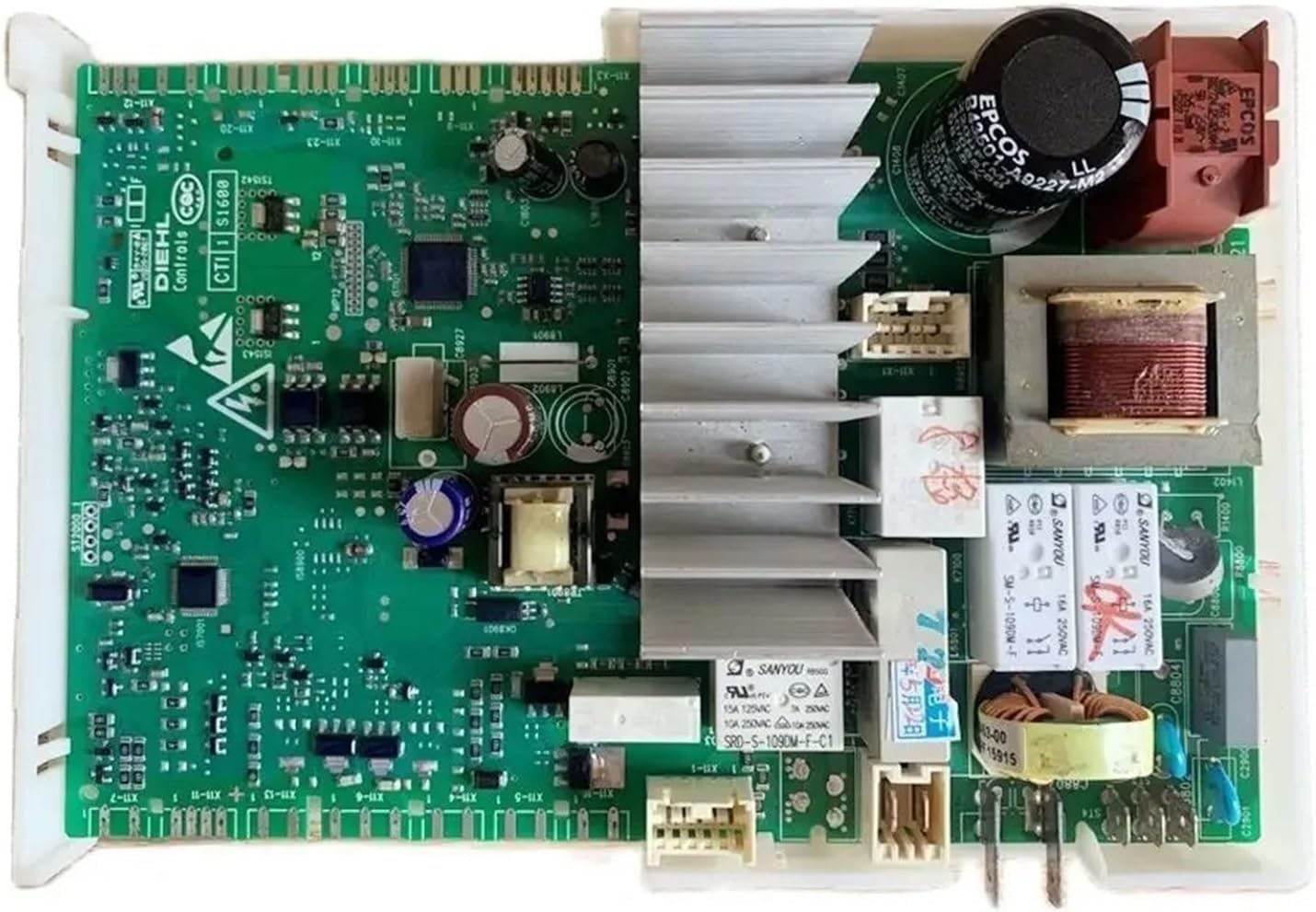 Computer Board Display Panel 9001079433 Compatible for Siemens Drum Washing Machine XQG70-WM10N0600W(A Set)