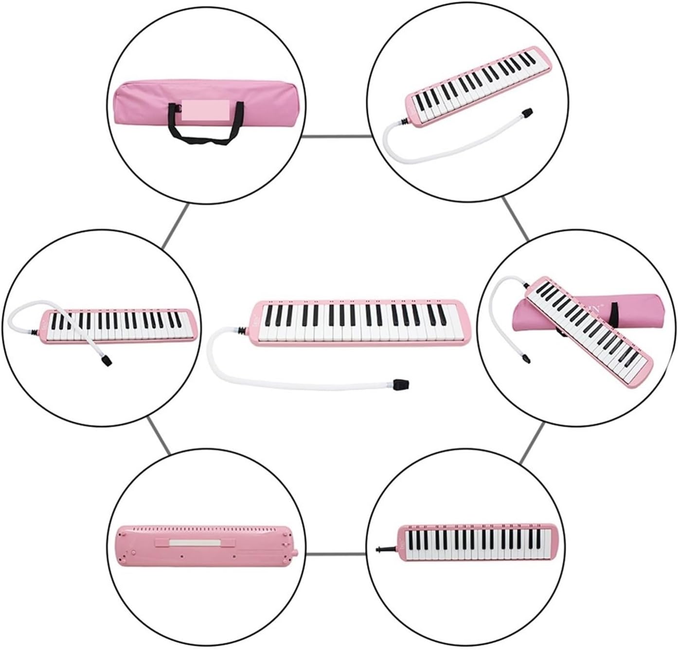Melodica 37 Key Melodica Lightweight Pianica With Soft Bag For Beginners Keyboard Wind Instrument