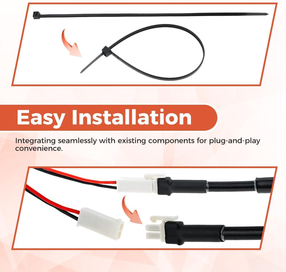 7102 Oil Heater Kit for Generac ,Compatible with 9kW - 22kW Air Cooled Standby Generators, Outdoor Oil Filter Heating Kit, Protect the Engine from Freezing