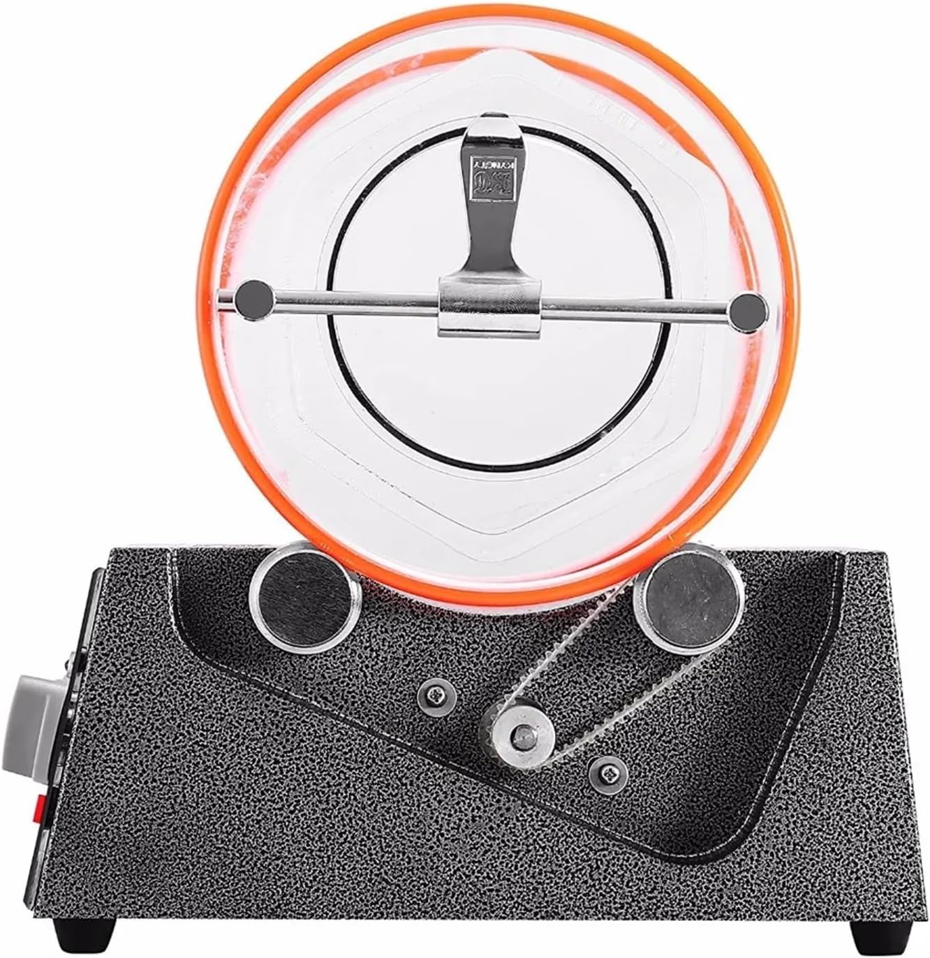 KT2000 Rotary Jewelry Polisher Tumbler Bead Surface Cleaner Drum Polisher With Bevel Timer 5kg For Beginners DIY Use