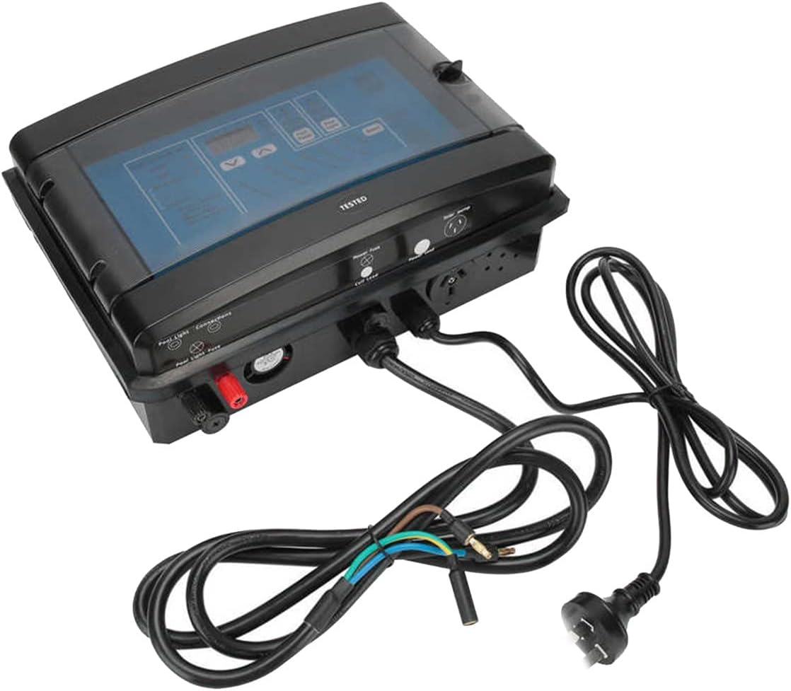 Salt Chlorine Generator,Saltwater Chlorinator,20g/H 50g/H Automatic Cleaning Salt Water Pool Chlorine Generator System, Pool Chlorine Generator Chlorinator for SPA Swimming Pool,20g/h