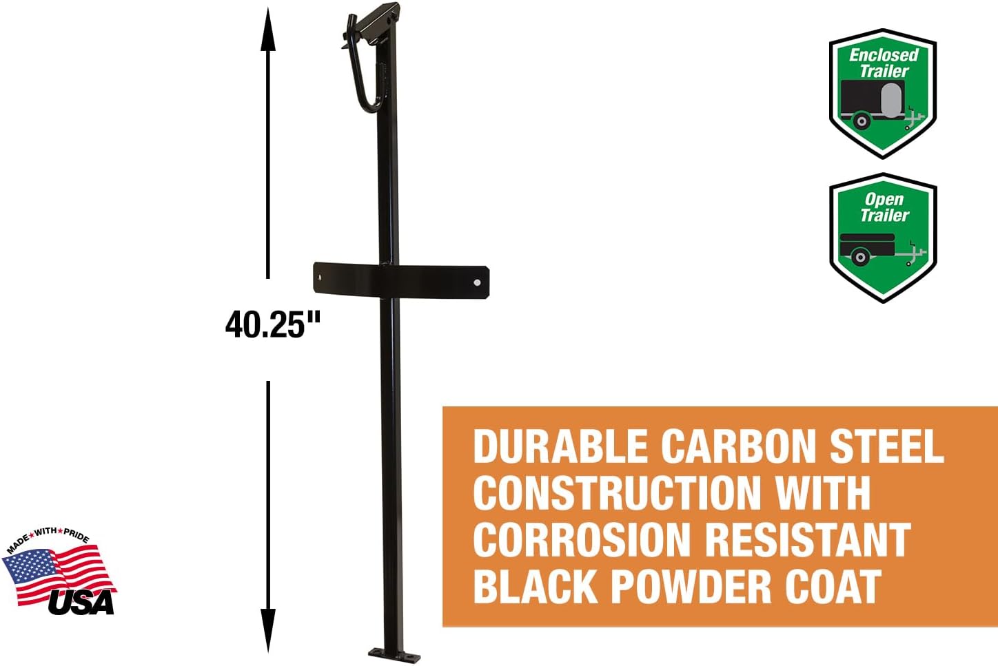 Buyers Products LT20 Backpack Blowers Rack for Open and Enclosed Landscape Trailers, Made in the USA, Holds Landscaping Blowers, Landscape Trailer Accessories