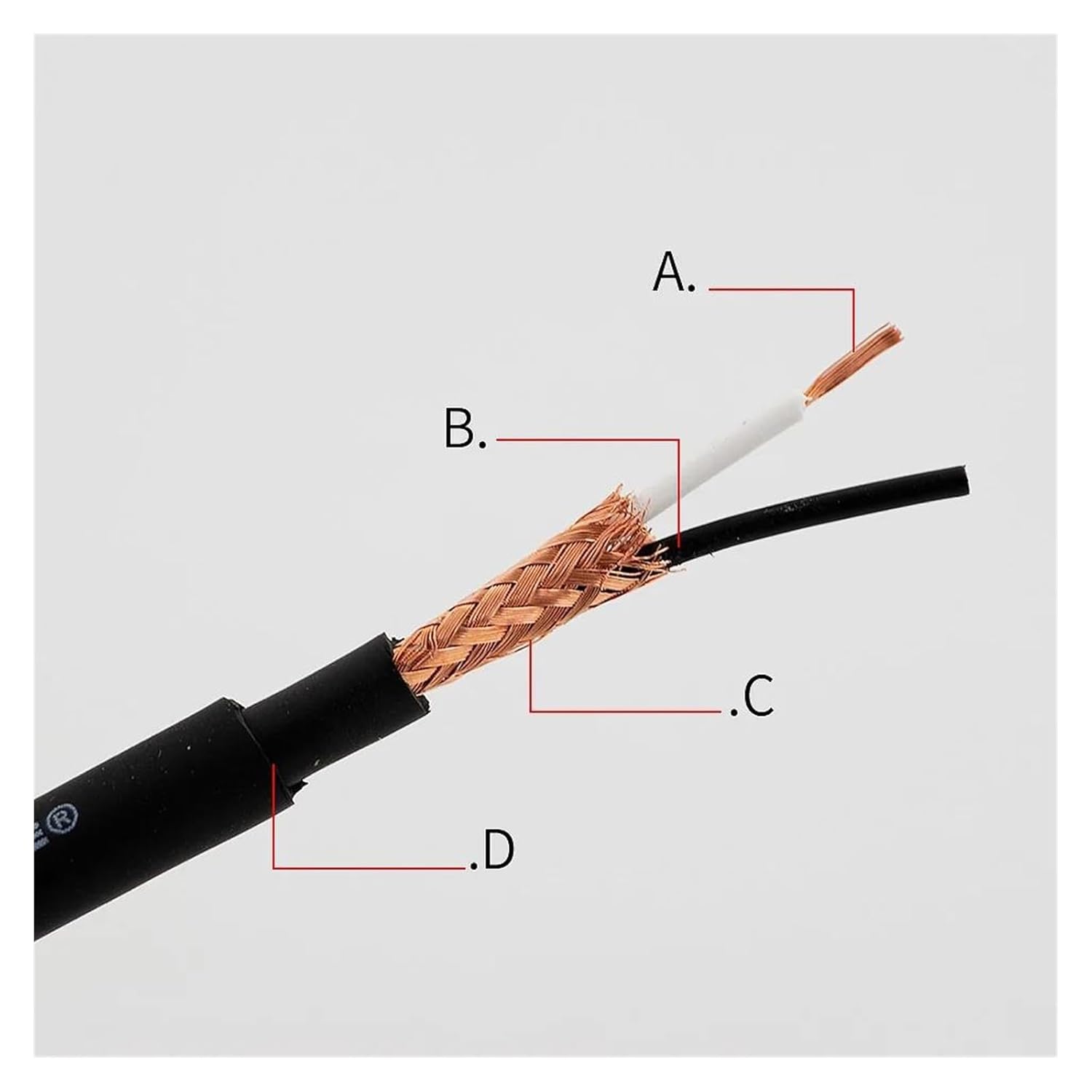 Pro Audio Cable Microphone Cable Guitar Cable Extension Mikrofon Cable for Mixer Amplifiers(Black,6m)