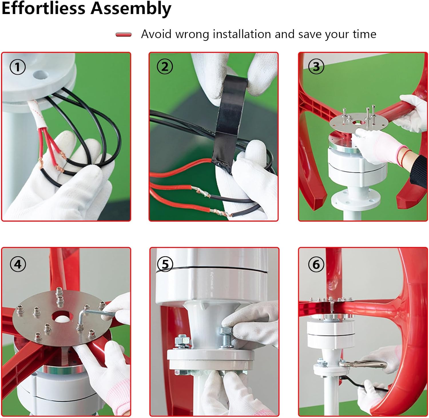 600W Vertical Wind Turbine Generator, 5-Blade Design with Controller, Efficient 12V Wind Power Solution for Home, Marine, Chalet - Eco-Friendly Energy Production System