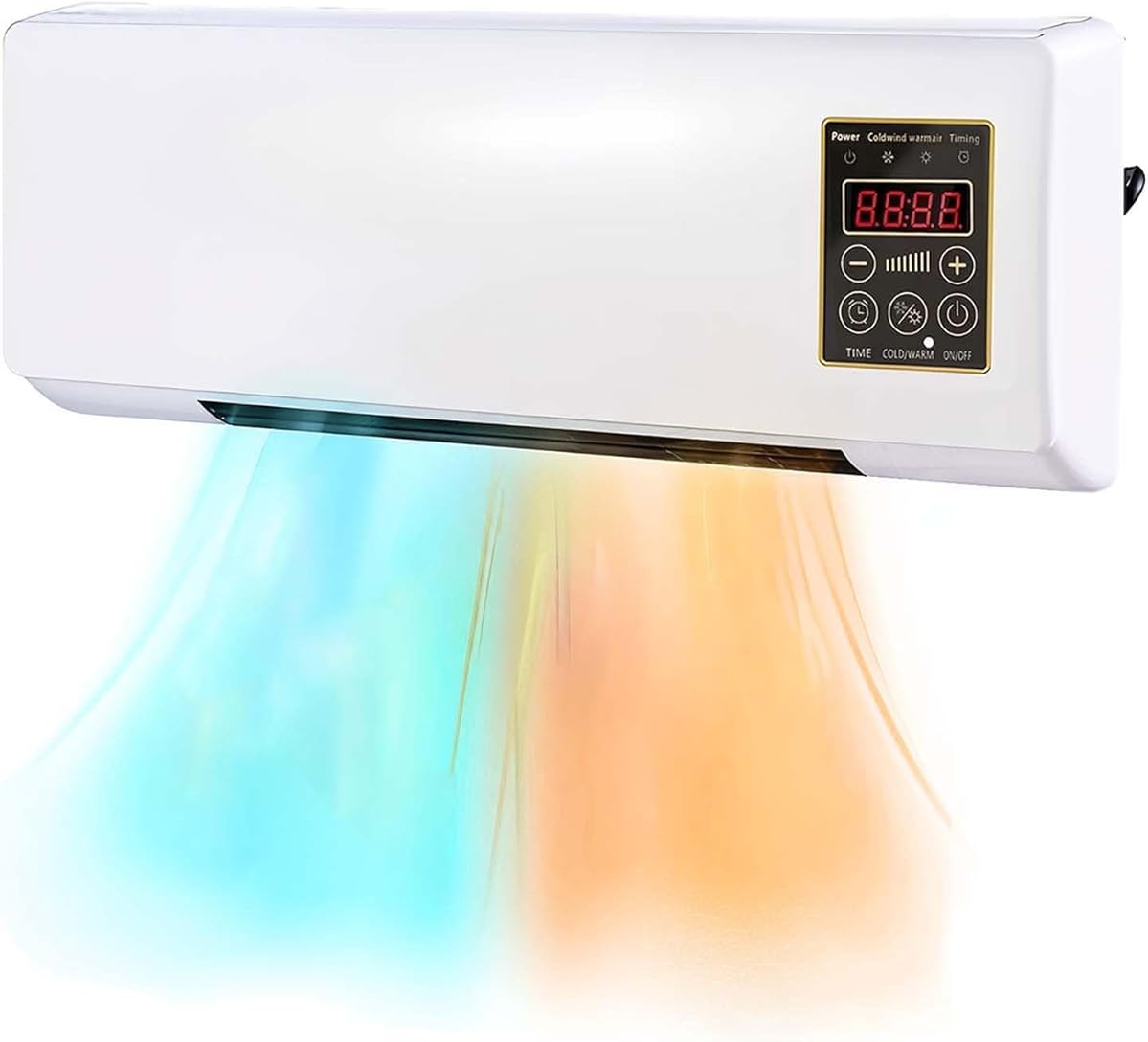 2025 Upgrade Air Conditioner, Portable Air Conditioner Split Max, Wall Mounted Air Conditioners, US Plug 110V, Quiet Operation for Home, Office(White)