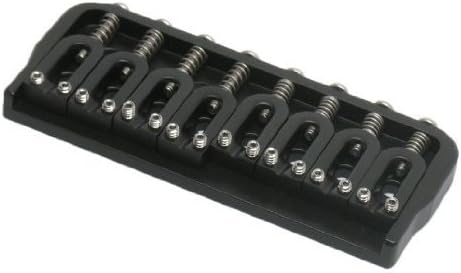 Hipshot 41080B 8-String Hardtail Fixed Electric Guitar Bridge .125