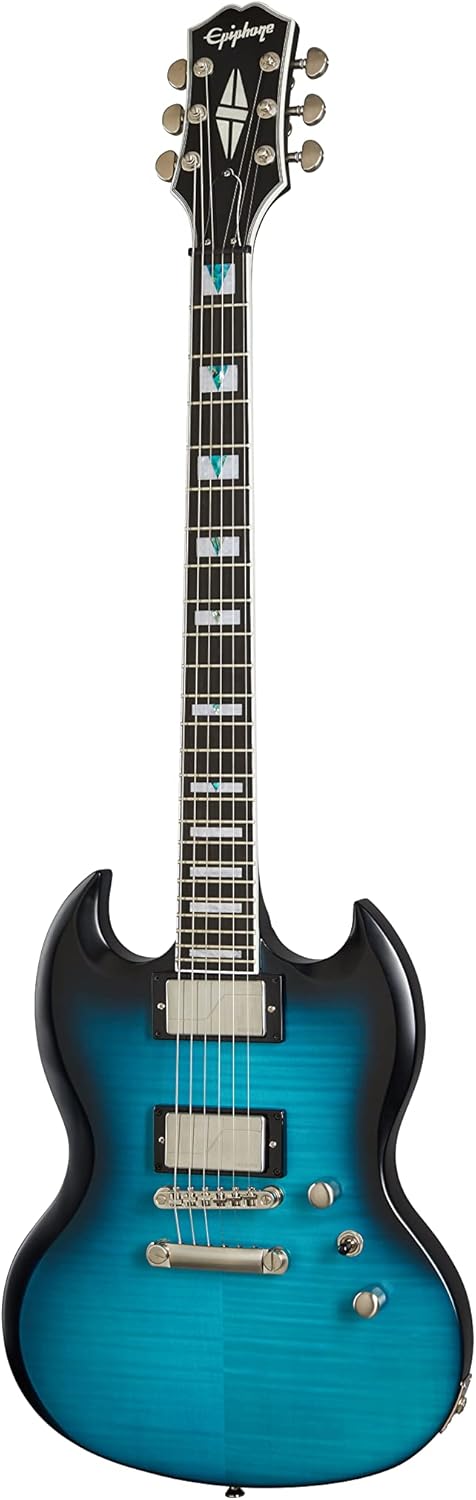 Epiphone SG Prophecy, Blue Tiger Aged Gloss