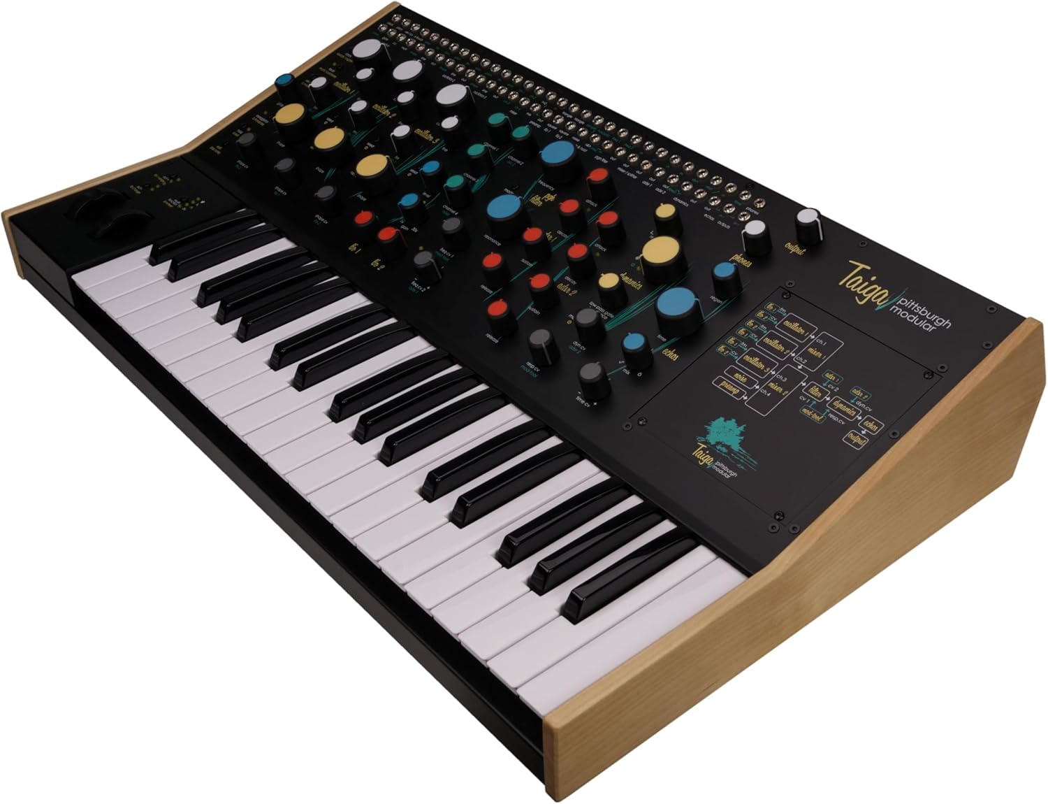 Pittsburgh Modular Taiga Keyboard Semi-modular Analog Synthesizer
