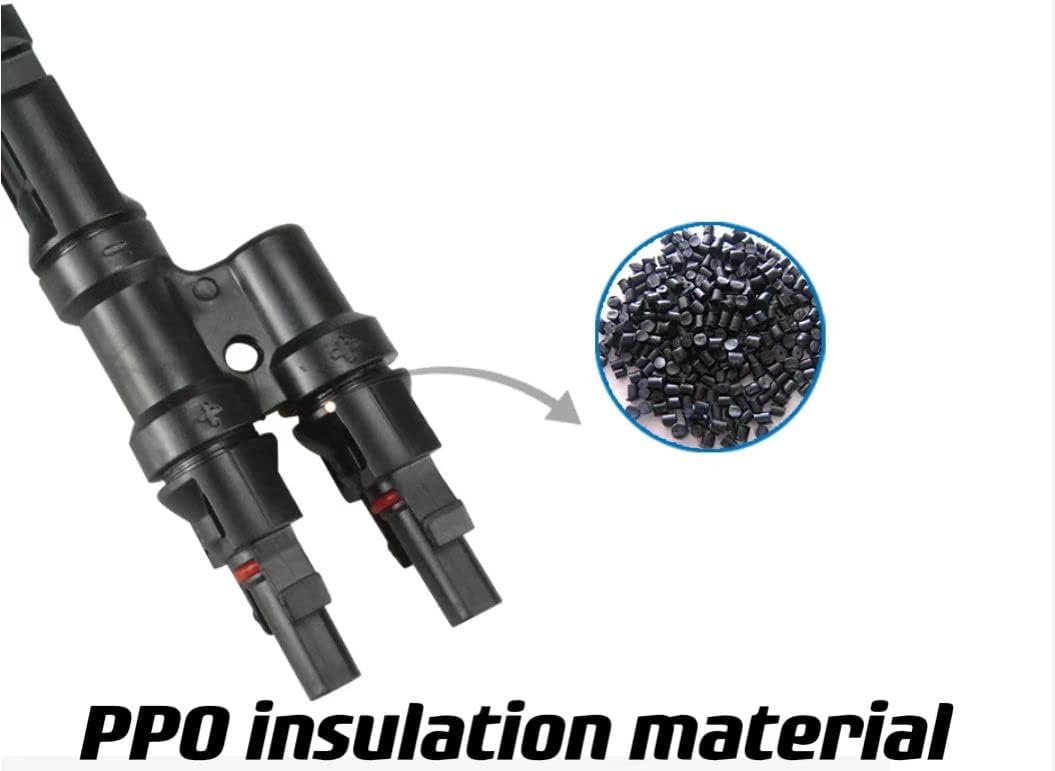 100PCS Solar Panel Connectors +10PCS Solar Branch Connectors