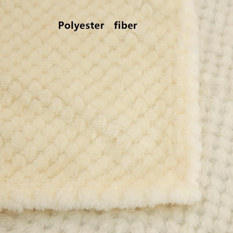 Thickened Plush Flannel Sofa Fleece Blanket Air Conditioner Throw