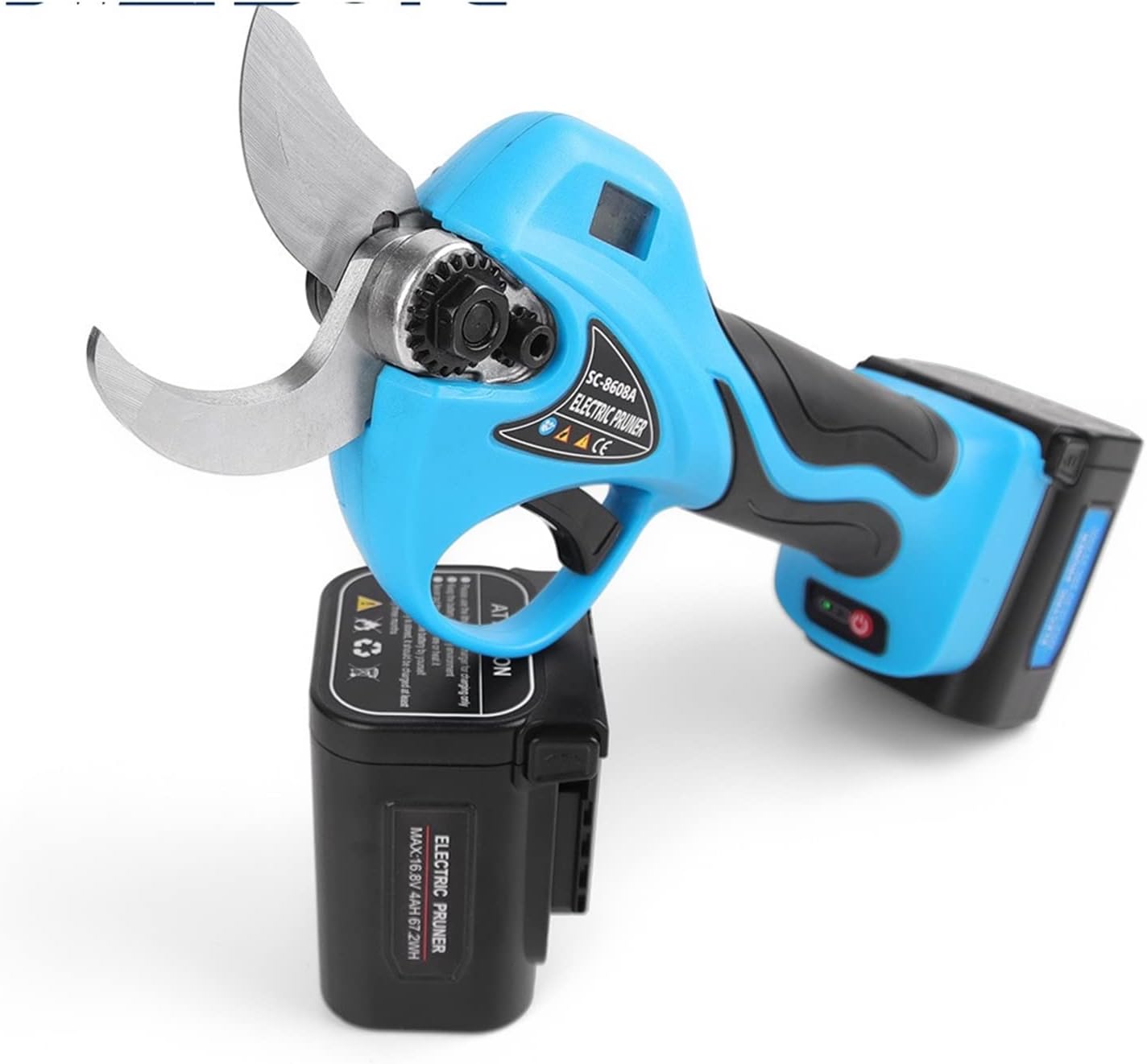 Electric Pruning Shears, 40mm Cutting Electric Pruning Shears, 16.8V Garden and Vineyard Electric Secateurs Cordless Pruner Electric Scissors