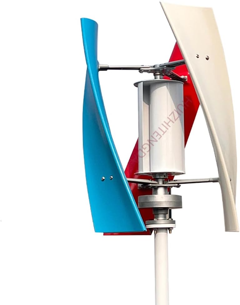 2000W 12V 24V 48V 300RPM Vertical Wind Turbine Maglev Wind Generator with Controller 3 Blades No Noise for Home Use