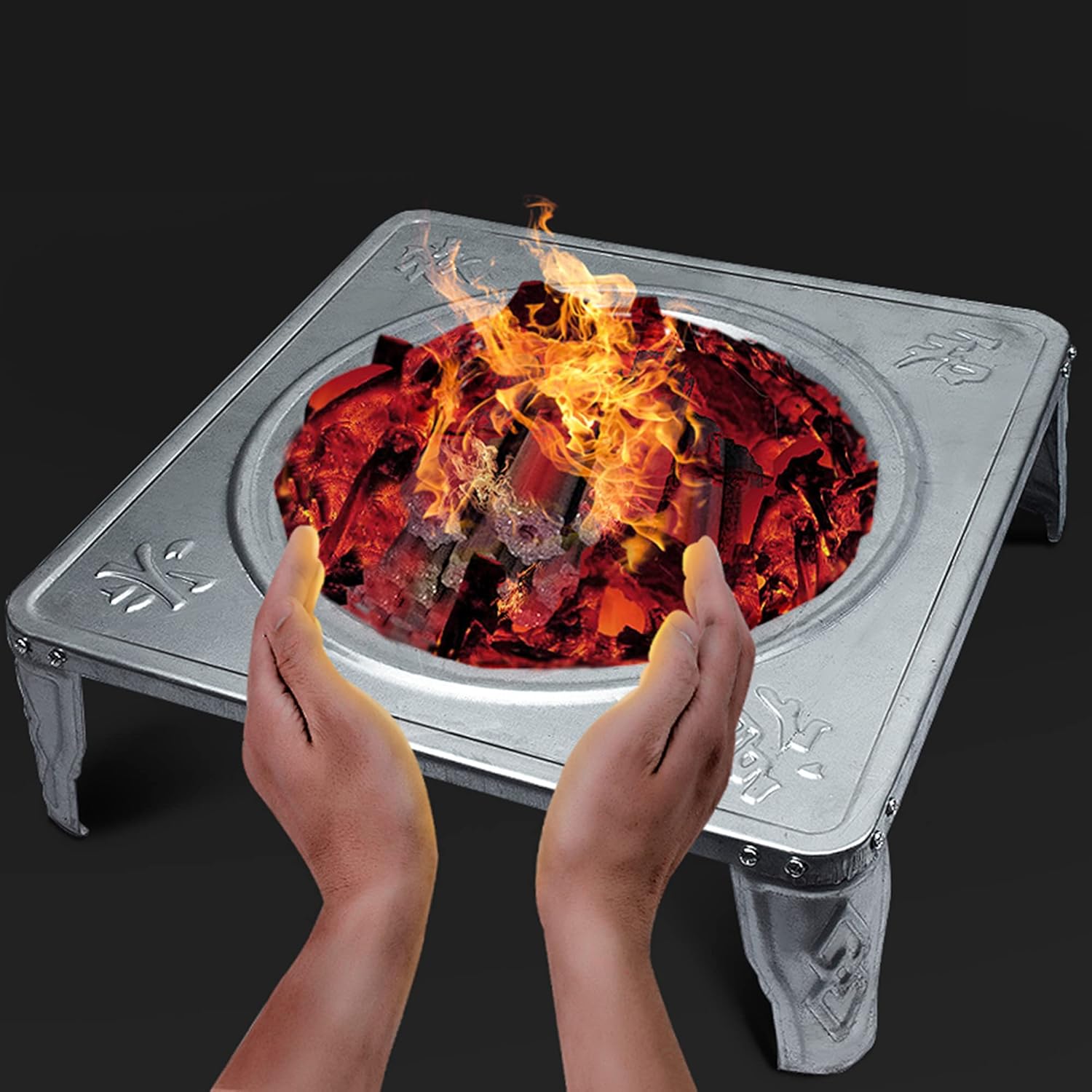 Portable & Bowls,Patio Heater Brazier,Wood Burning Firepit Fireplaces