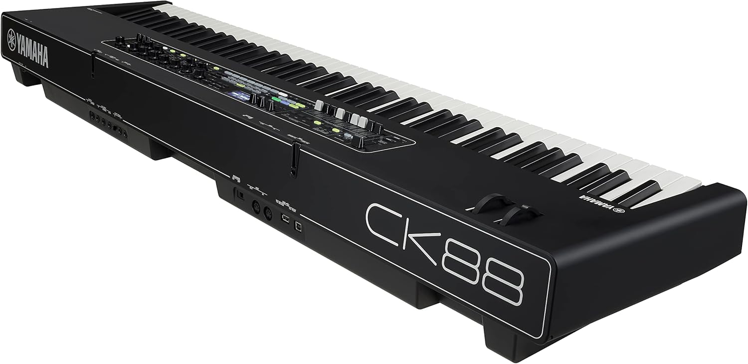 Yamaha CK Series 61-Key Stage Keyboard with Built-In Speakers, Black (CK61)