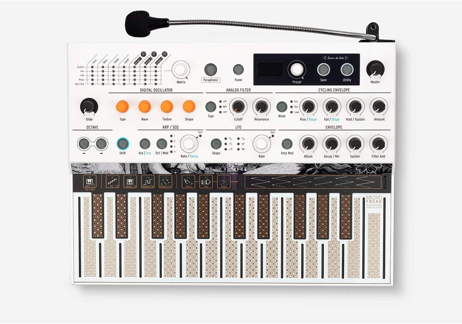 Arturia MicroFreak Vocoder Edition Hybrid Synthesizer