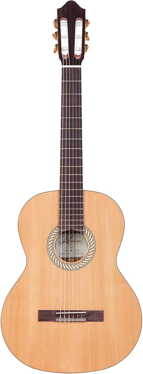 Kremona Sofia SC-T – All-Solid Classical Guitar – Handmade in Europe – Deluxe Hardshell Case Included