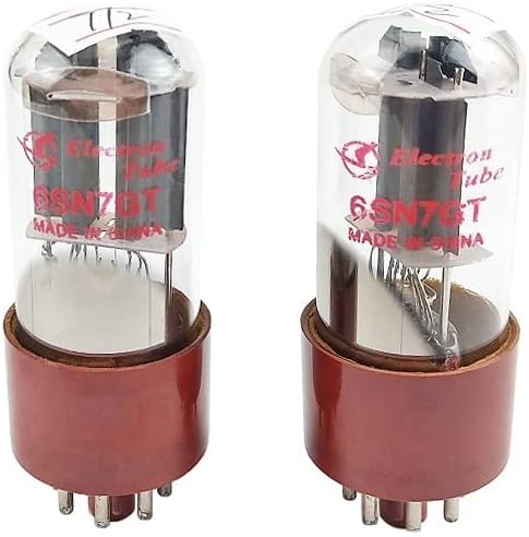 6SN7GT Vacuum Valve Tube Amplifier Electronic Valve Voltage Amplification Dual Triode Directly Replace 6N8P-J 6H8C CV181-Z 1Pair