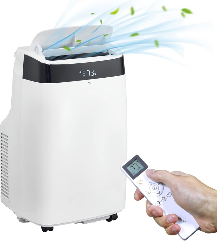 1Pcs Abs Tcl-10000Btu Portable Air Conditioner Tac-06Cpd/Dl1(Sacc) Black + White US regulations